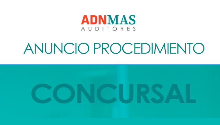 Procedimiento concursal. Concurso Consecutivo 187/223